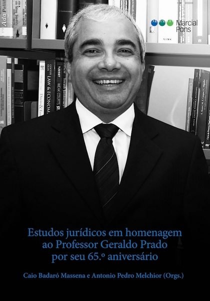 Capa de Estudos Jurídicos em Homenagem ao Prof. Geraldo Prado